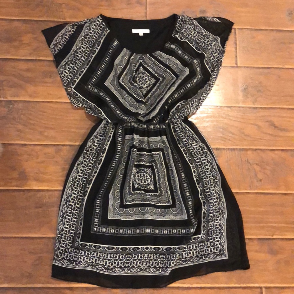 Black and White Dress